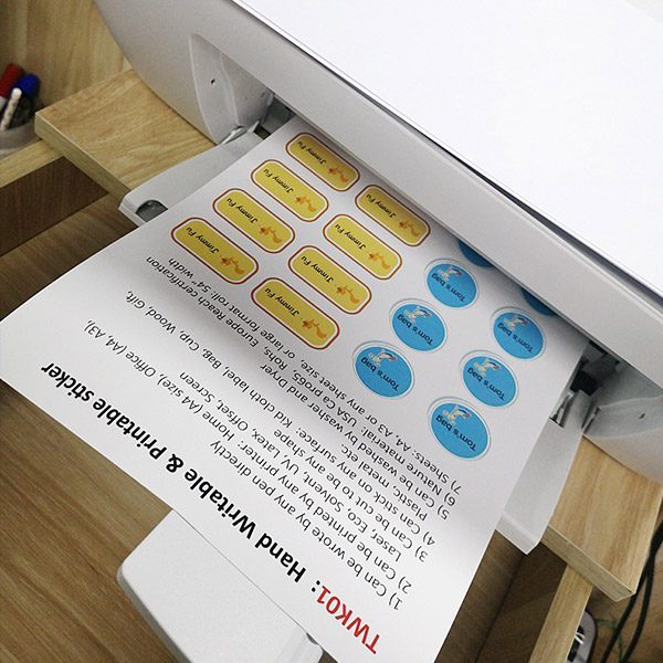Inkjet-klistermærker til tøj